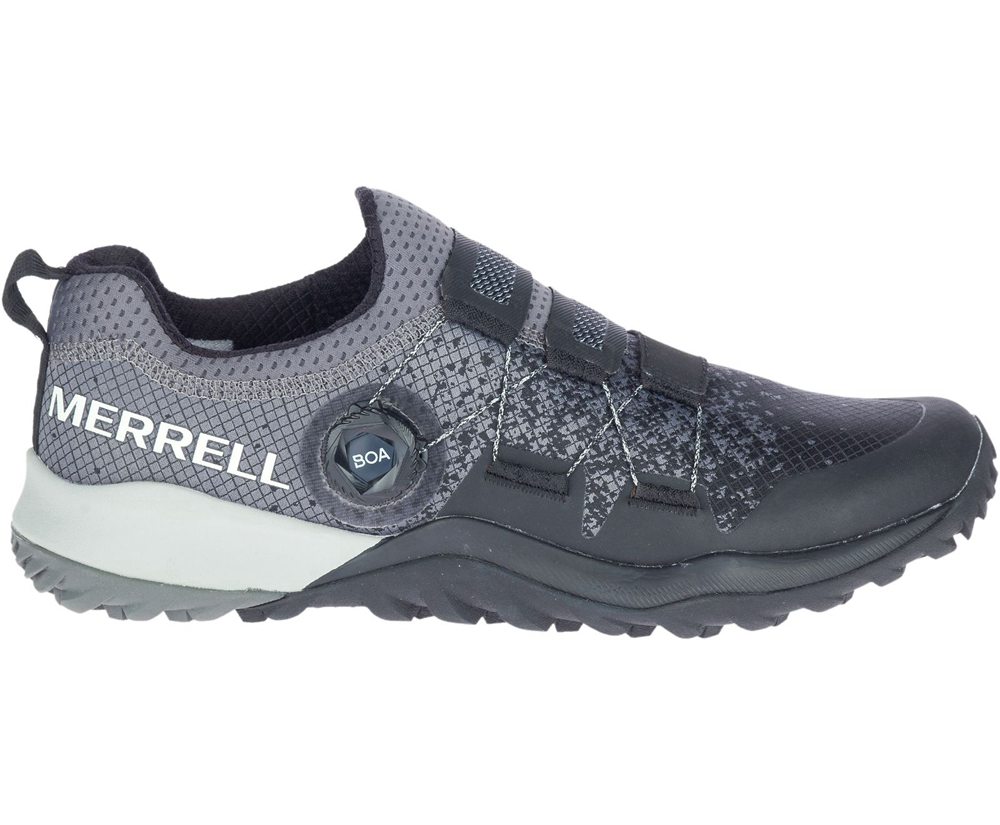 Tenis Homem - Merrell Momentous 2 Boa - Pretas/Cinzentas - MKX219867